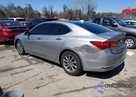 2018 Acura Tlx Tech Pkg from USA, damaged, VIN 19UUB1F52JA003516